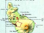 Mapa de Sint Eustatius
